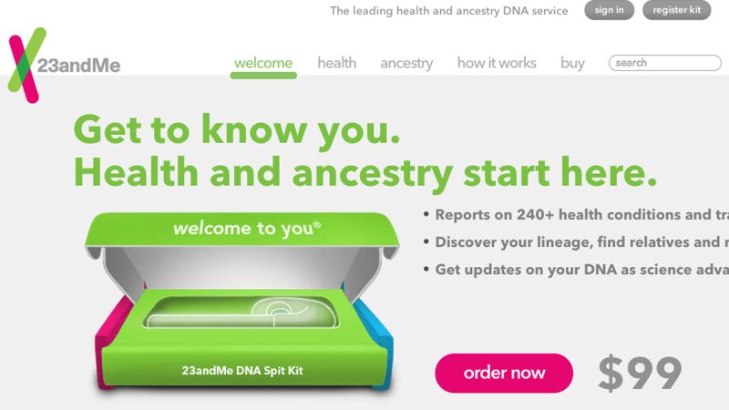 23andme fda genetic health npr