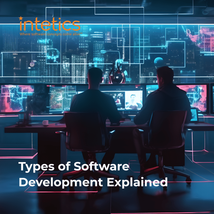 Types of software development