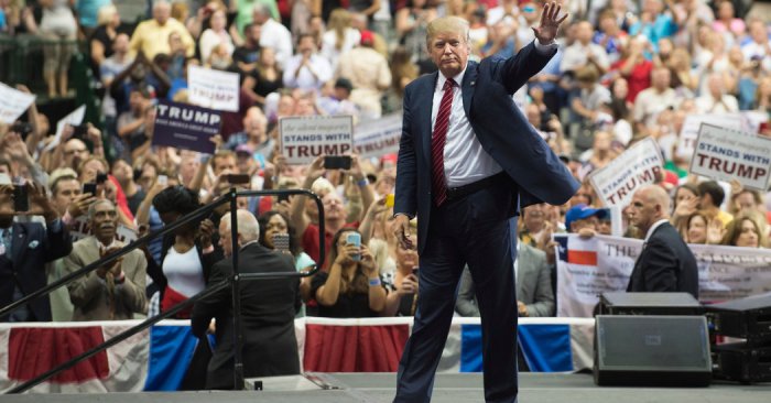 The trump campaign is all in on dude bro politics