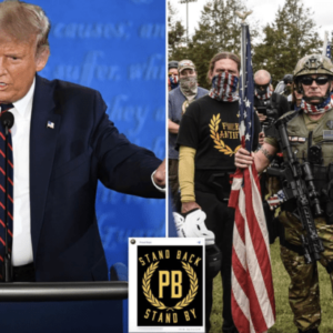 Far right militias extremism facebook