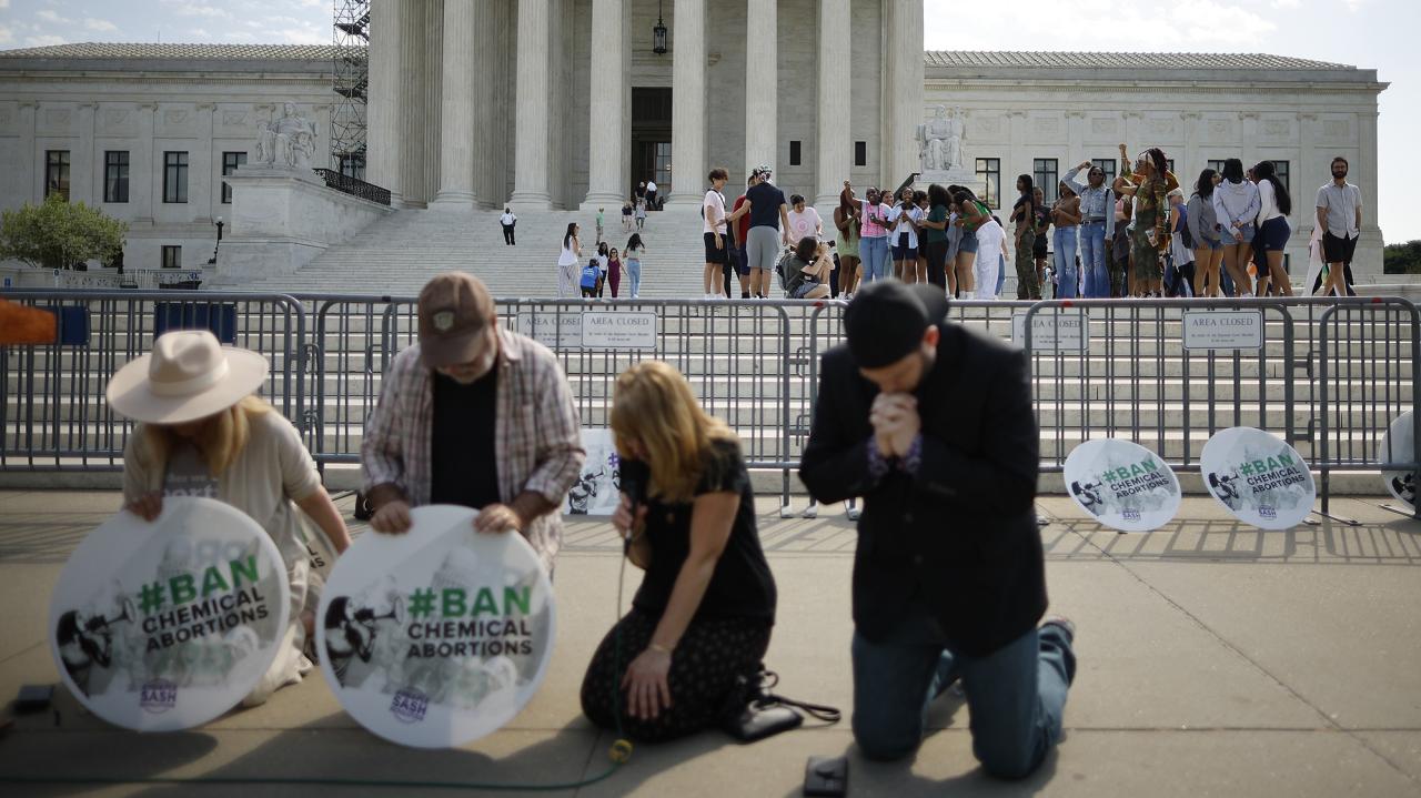 Supreme court upholds access to abortion pill mifepristone