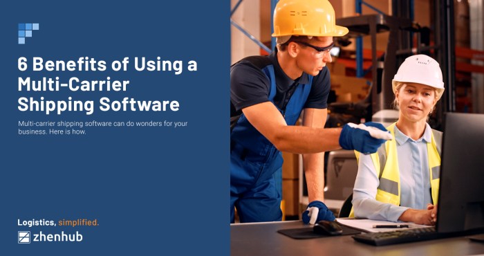 Multi carrier shipping software