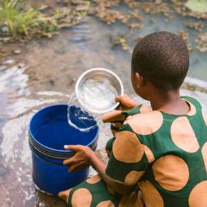 Crisis lifewater tanzania contaminated gathering