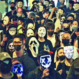 The real problem with banning masks at protests