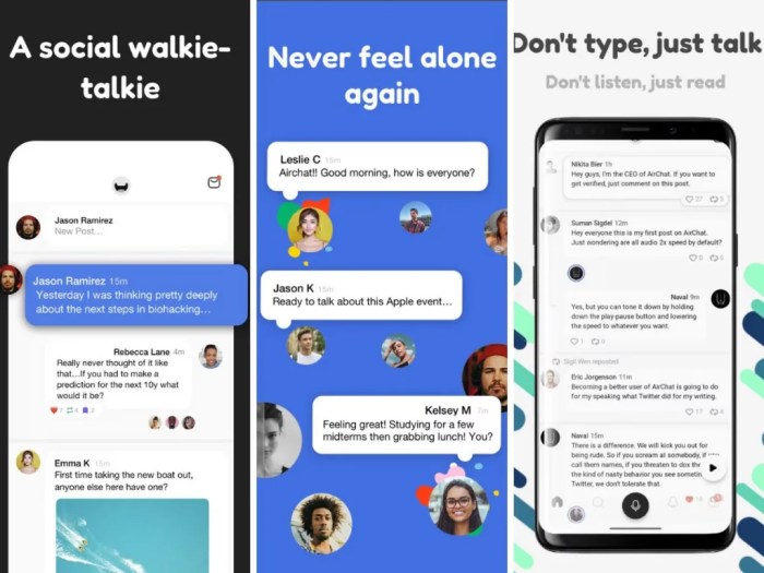 Airchat app social audio