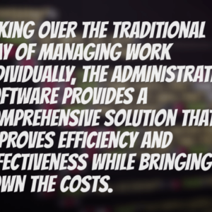 Administrative software