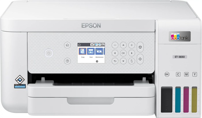 Epson et 3830 software