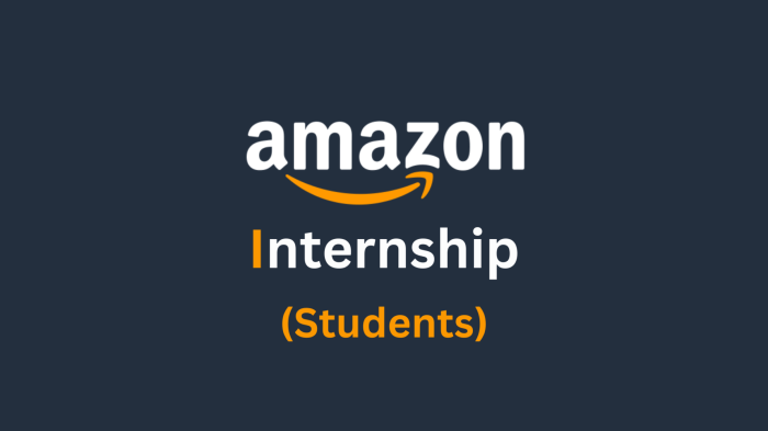 Amazon software engineer internships
