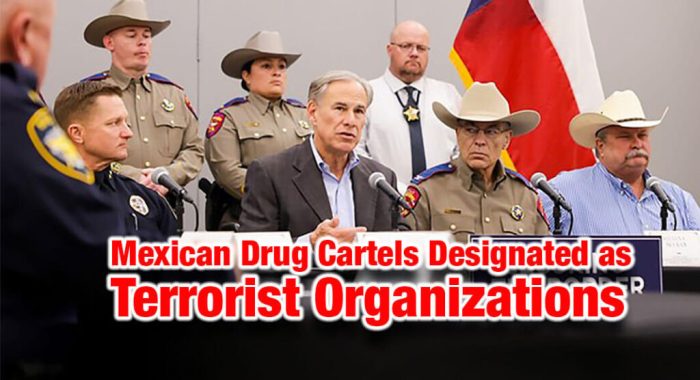 Trump executive order mexico drug cartels terrorist organizations