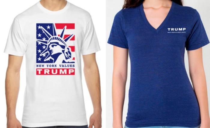 Trump shooting influencer merchandise