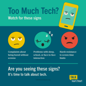 Healthy screen time habits tech use