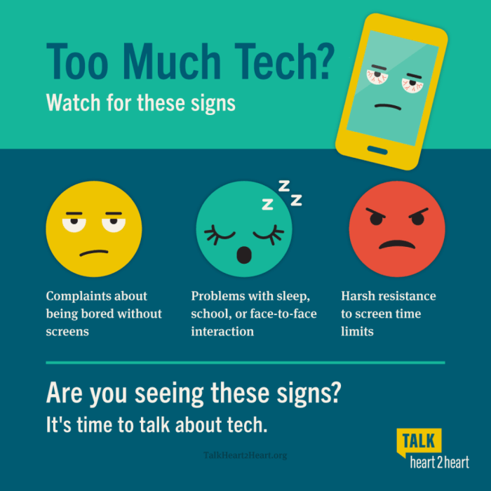 Healthy screen time habits tech use