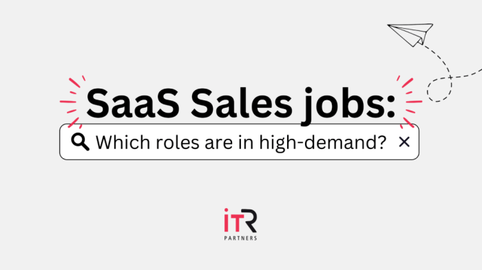 It software sales jobs