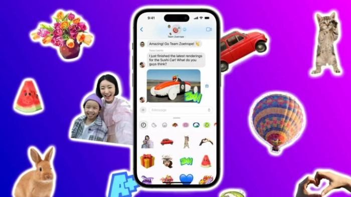How to create stickers iphone ios 17
