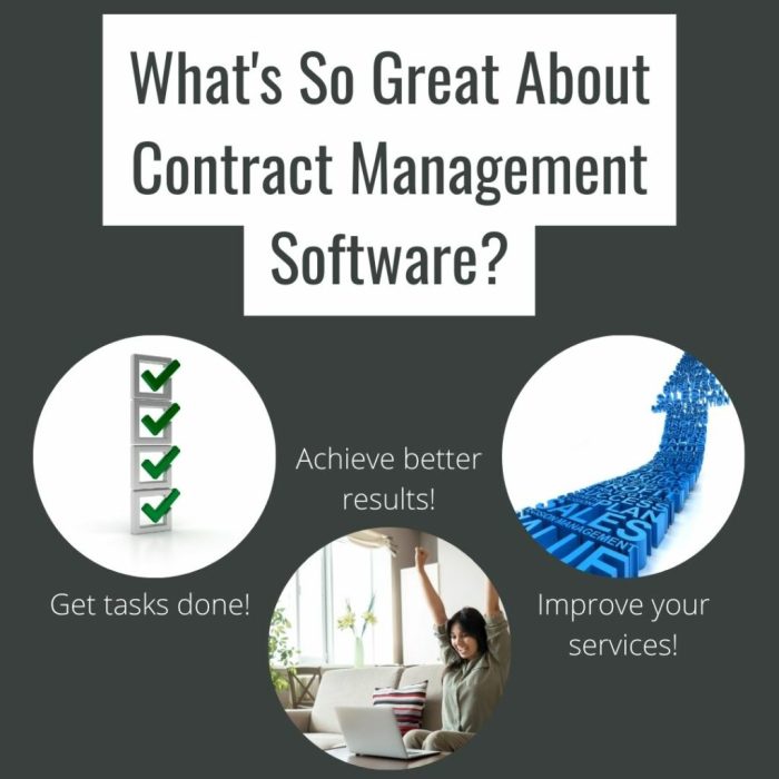Construction contract management software