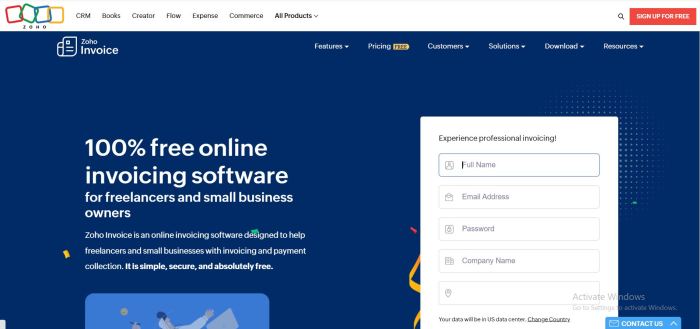 Construction invoice software