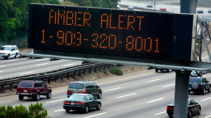 Amber alert paywall california