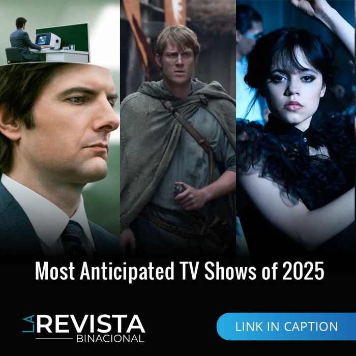15 most anticipated shows of 2025
