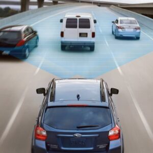 Automatic emergency braking systems 62 mph