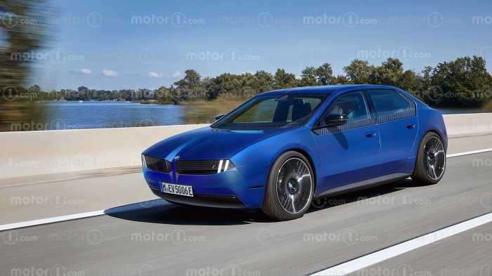 Bmws vision neue klasse x has a car wide screen and a joy brain