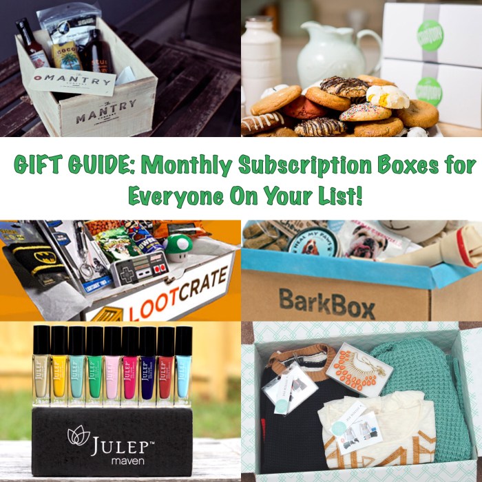 Best subscription gift boxes