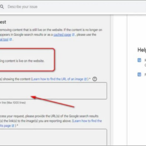Remove personal info from google search results
