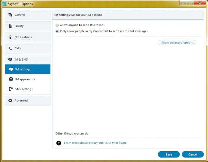 Old chat history delete
