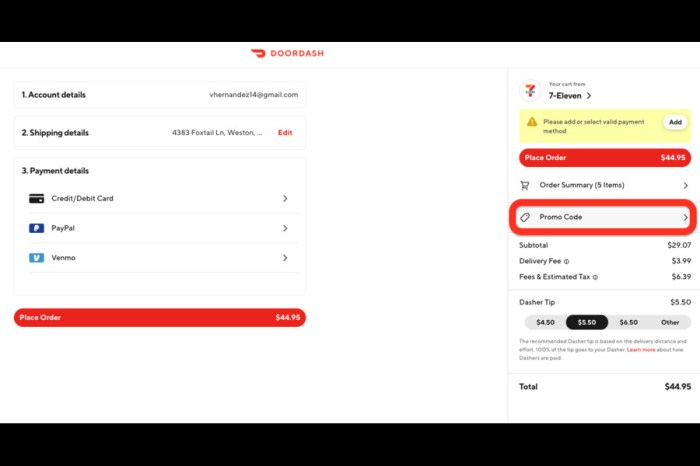 Doordash promo code