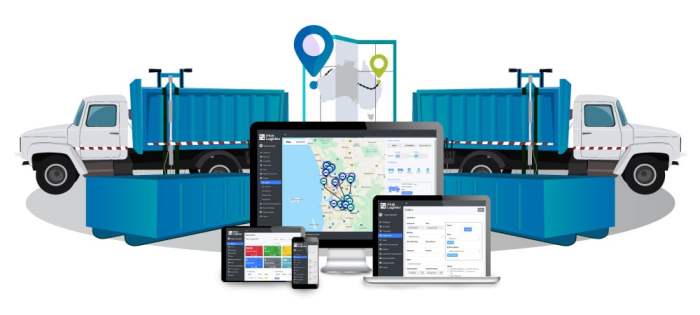 Dumpster rental software