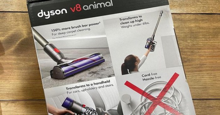 Dyson cordless vacuum promo code