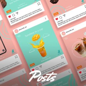 Milk dairy tiktok x instagram social feed takeover