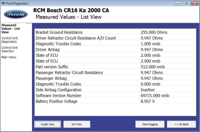 Ford diagnostic software