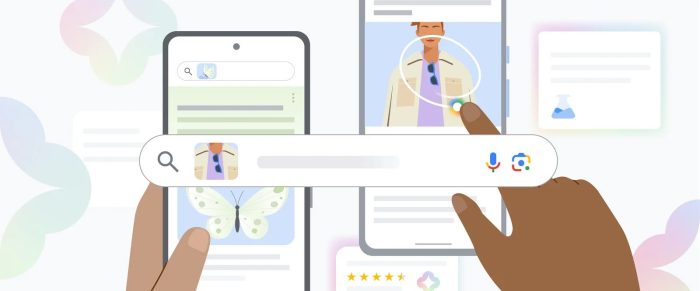 Google lens multimodal search