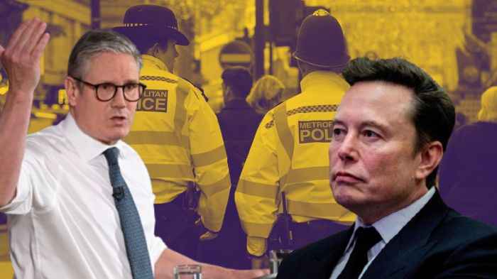 Elon musk disinformation uk grooming gangs