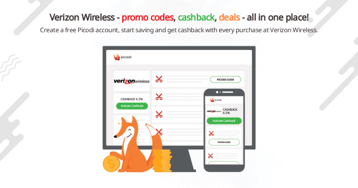 Verizon coupons coding