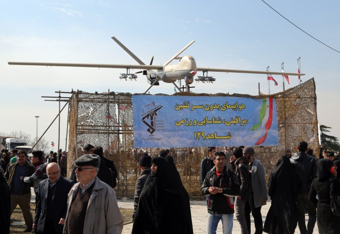 Iran israel drone attack iron dome