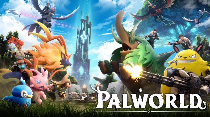 Palworld pokemon with guns steam success