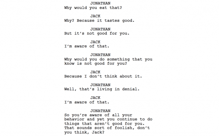 Dialogue film movie screenplay characters look example like sound opinions harness power ensuing let take