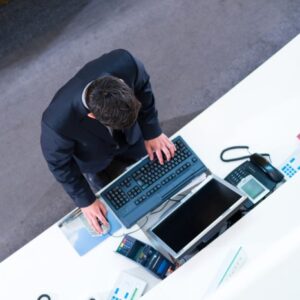 Hotel front desk software