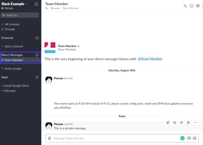 Slack directs historique verlauf nutzt hoe gebruik bonus kinsta directe