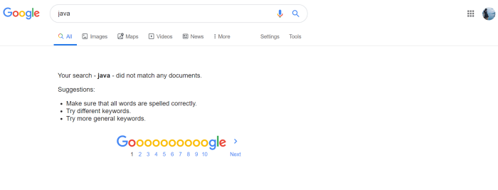 Google repair policy broken