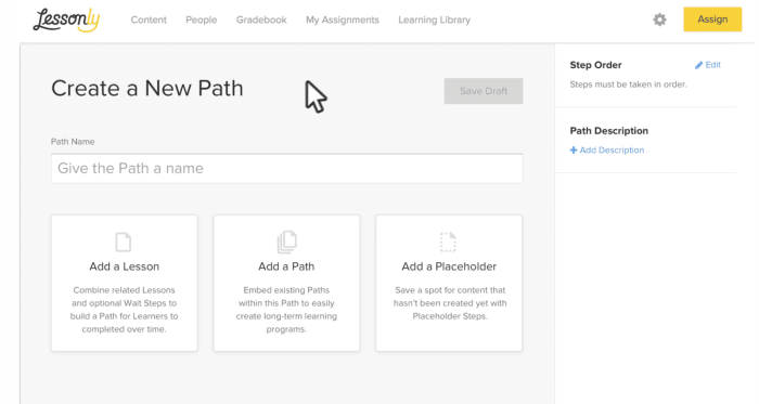 Customer training software